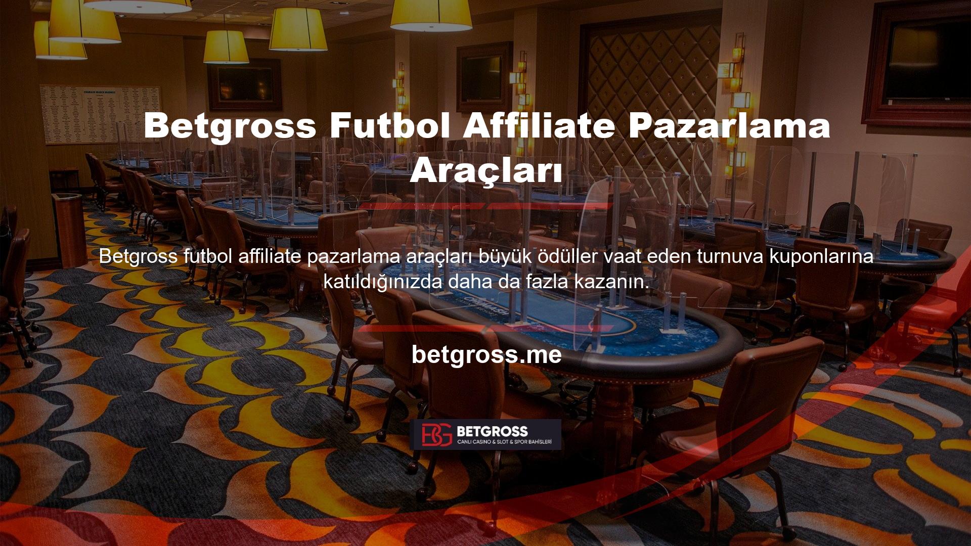 Betgross futbol ortaklık pazarlama araçları Şampiyonlar Ligi'nin doğduğu yerdir